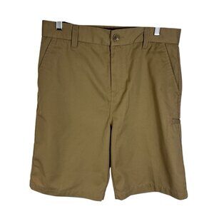 Fox Men's Waist 30 Twill Shorts Tan Inseam 9.75" NWT